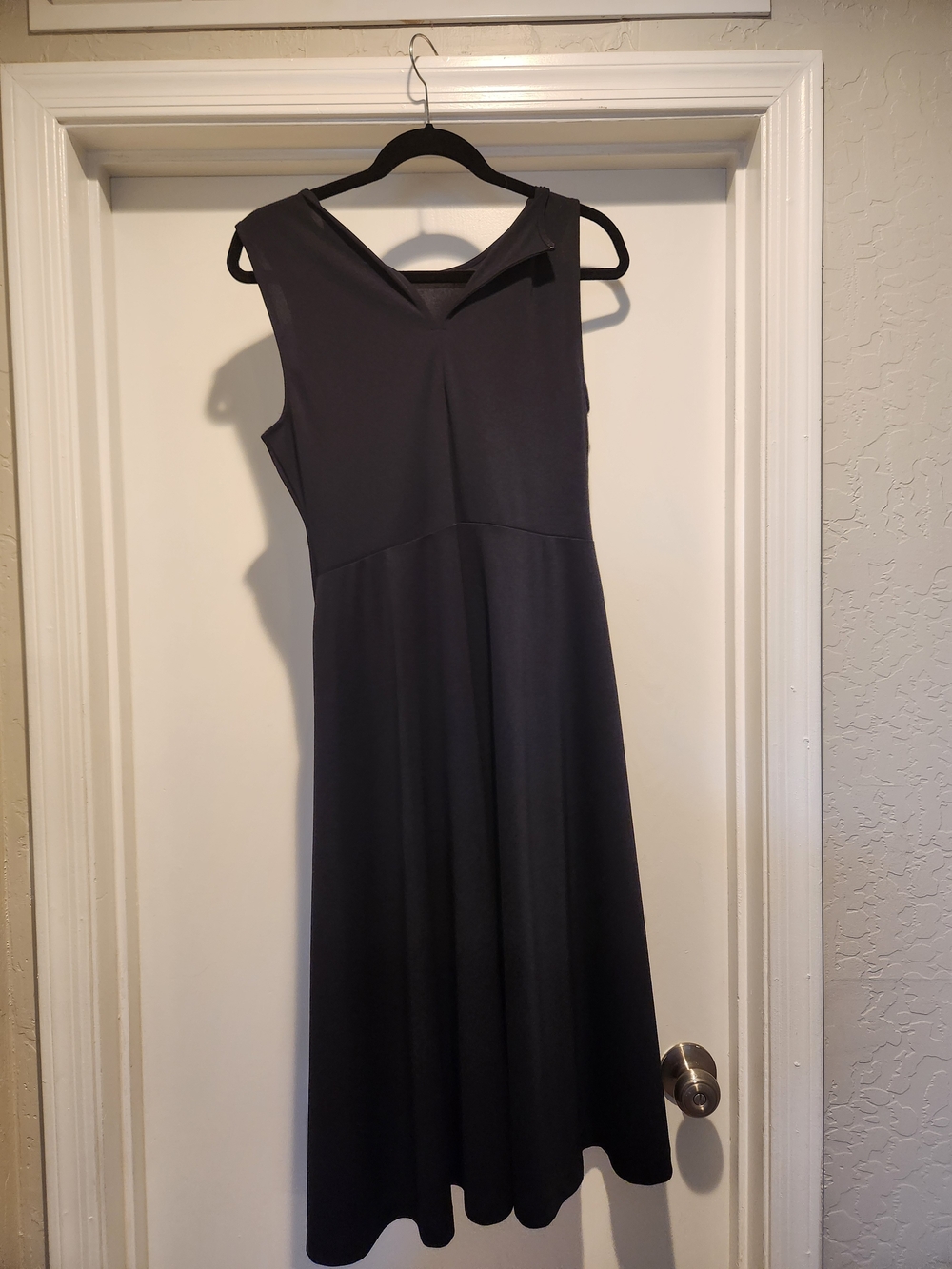 Ann Taylor Sleeveless Black Maxi Dress